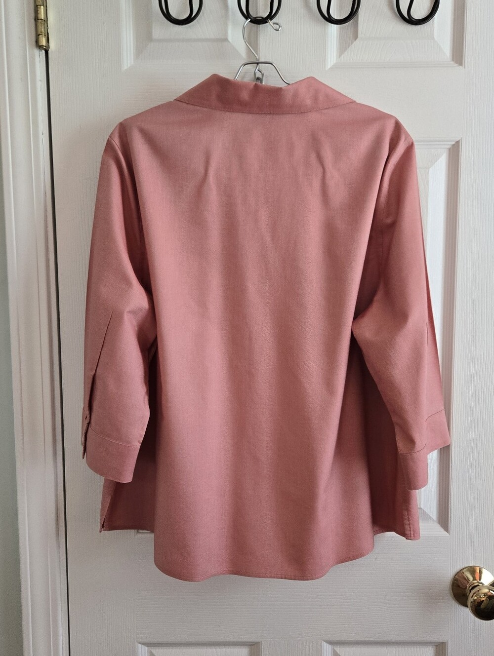 Chicos Button Down Shirt Size 3 - Picture 3 of 8